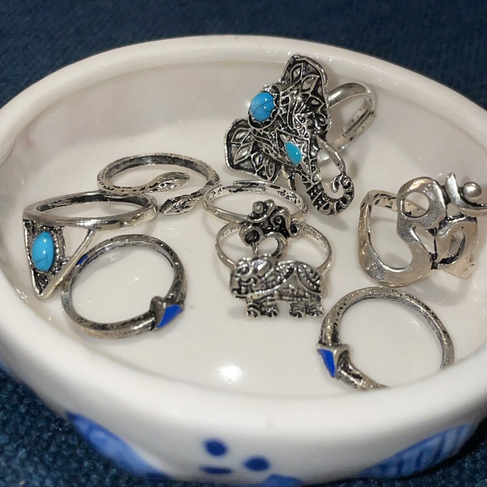 Boho Rings Set - Picture 6 of 11